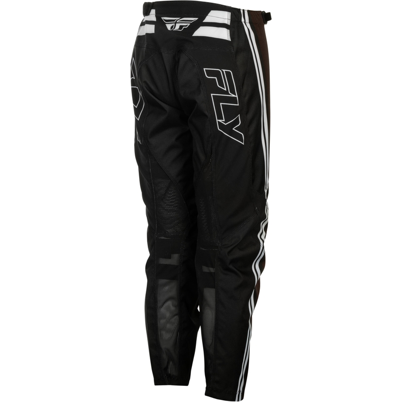 Børne motocrossbukser FLY Racing F-16 Raze sort-rød-hvid