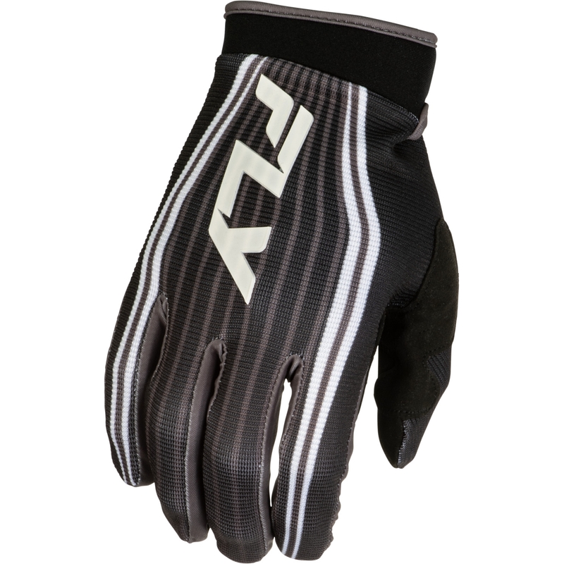 Børne motocrosshandsker til motorcykler FLY Racing F-16 Lift hvid-sort