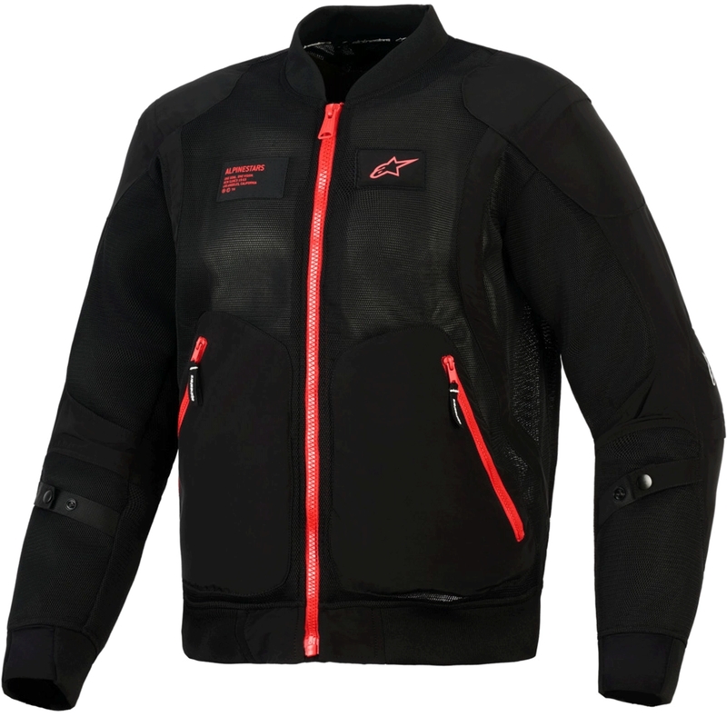 Alpinestars Flight Air motorcykeljakke sort-rød