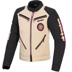 Alpinestars Stella Grace dame motorcykeljakke sandsort multifarvet