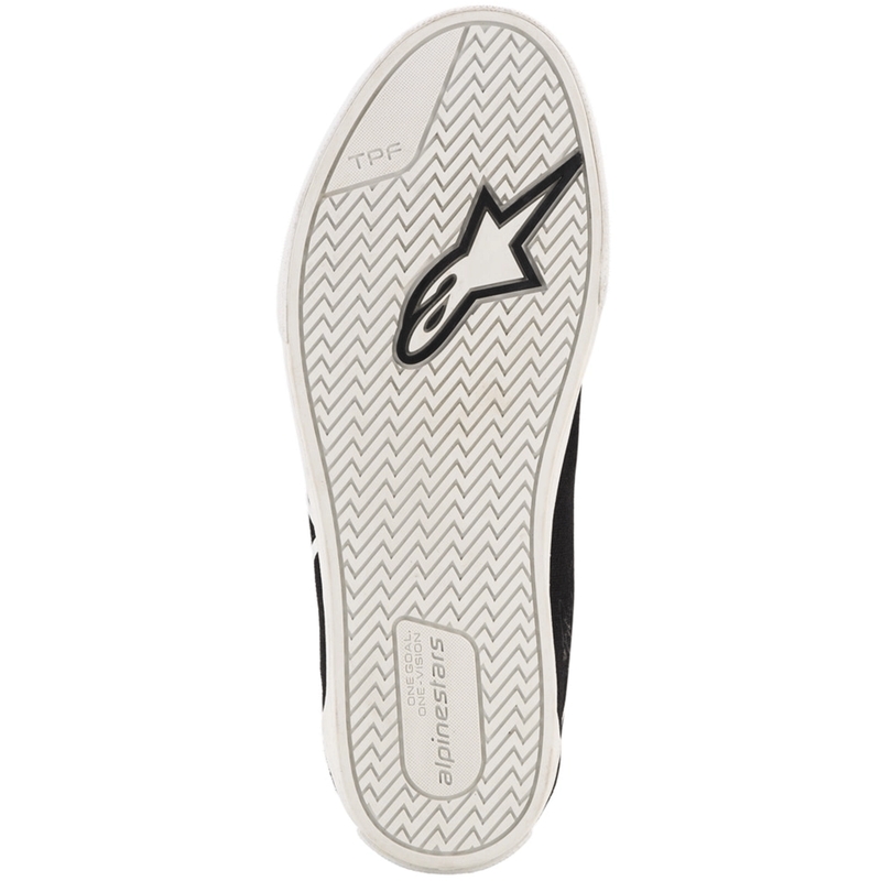 Alpinestars Ride-63 Canvas Motorcykelstøvler, Sort/Hvid