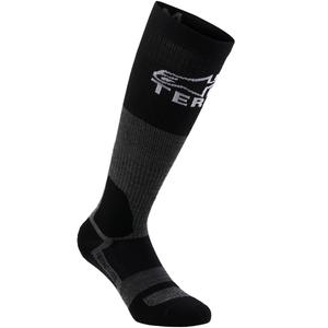 Alpinestars AT 8 Merino sokker grå-sorte