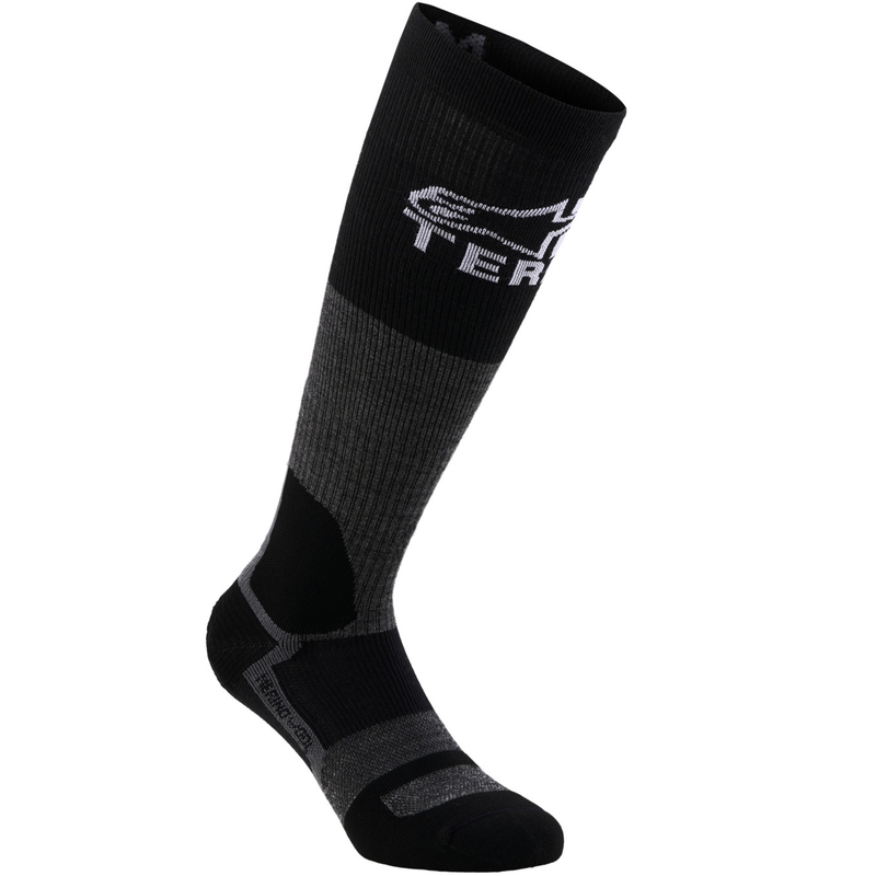 Alpinestars AT 8 Merino sokker grå-sorte