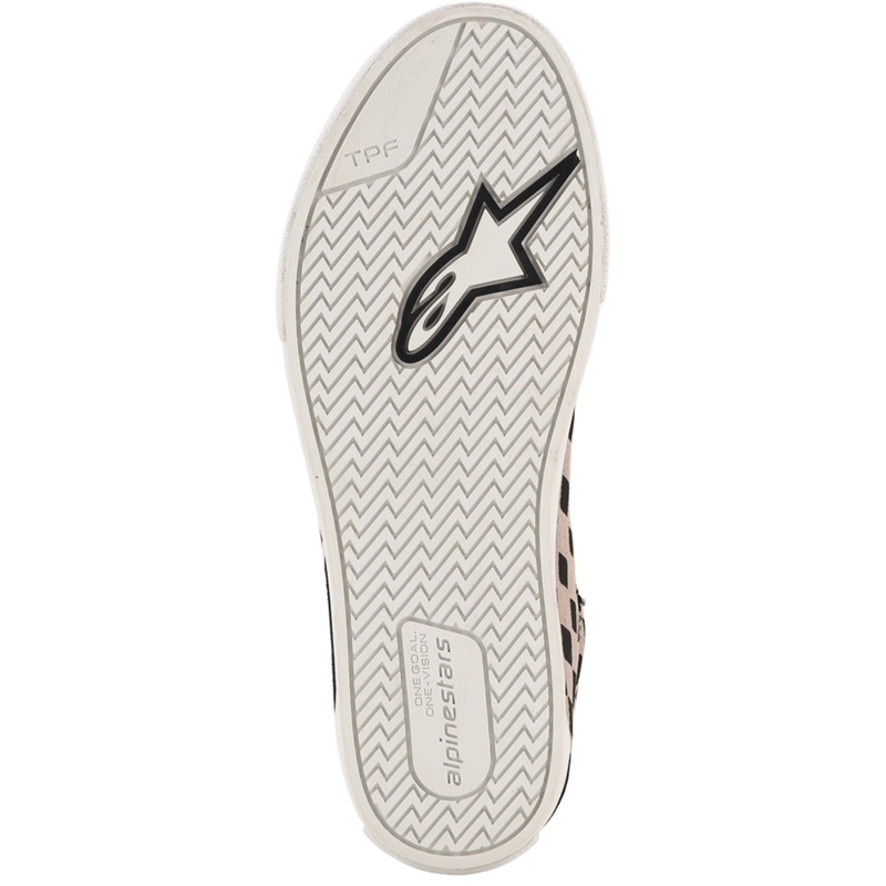 Alpinestars Ride-63 Canvas Motorcykelstøvler Sort/Lysegrå