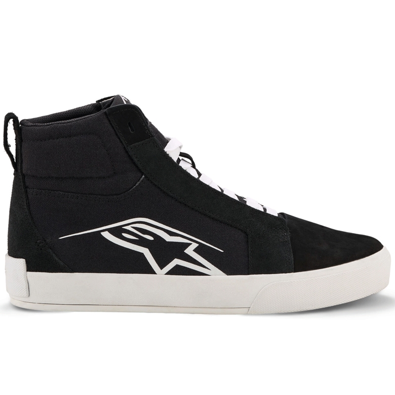 Alpinestars Ride-63 Canvas Motorcykelstøvler Sort/Lysegrå