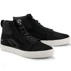 Alpinestars Ride-63 Læder Motorcykelstøvler Sort/Hvid