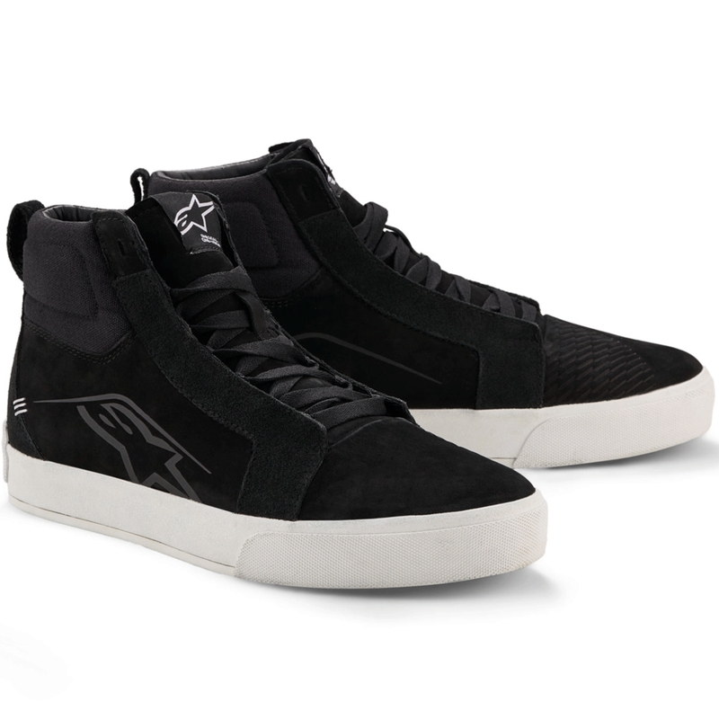 Alpinestars Ride-63 Læder Motorcykelstøvler Sort/Hvid
