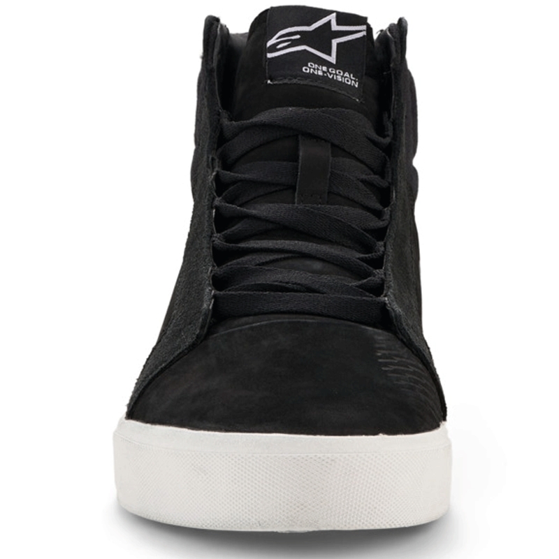 Alpinestars Ride-63 Læder Motorcykelstøvler Sort/Hvid