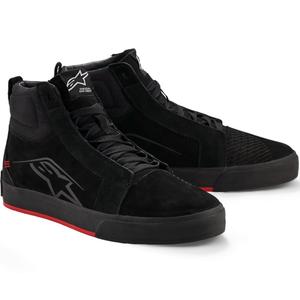 Alpinestars Ride-63 Læder Motorcykelstøvler Sort-Rød
