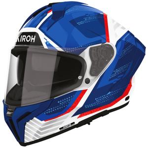 Airoh Matryx Starburst fullface motorcykelhjelm blå-rød