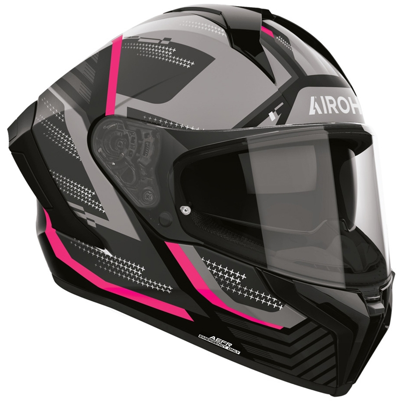 Airoh Matryx Starburst Integralhjelm Mat Pink