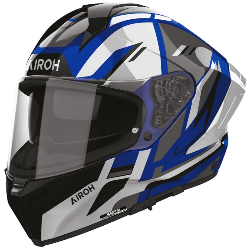 Airoh Matryx Sentry full face motorcykelhjelm blå