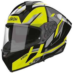 Airoh Matryx Sentry full face motorcykelhjelm gul