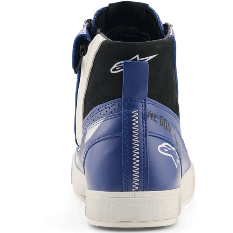 Alpinestars Stated Flair motorcykelstøvler blå-hvid-sort