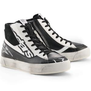Alpinestars Stella Stated Flair dame motorcykelstøvler sort-hvid
