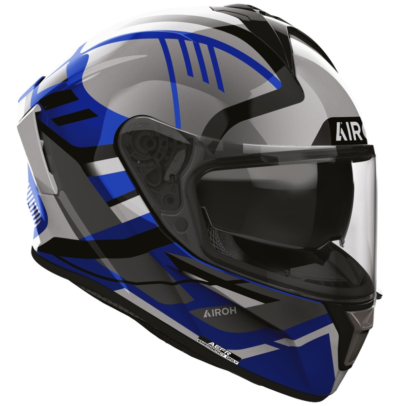 Airoh Spark 2 Luma full face motorcykelhjelm blå