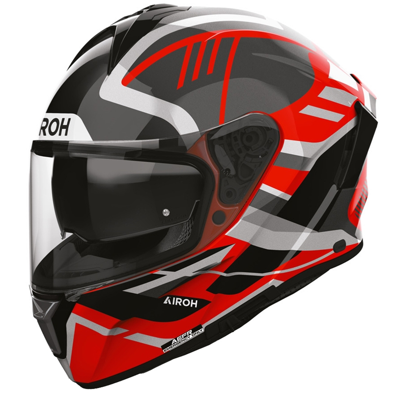 Airoh Spark 2 Luma full face motorcykelhjelm rød