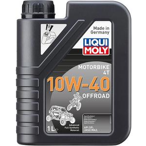 Syntetisk motorolie Liqui Moly Motorcykel 4T 10W40 Offroad 1 l