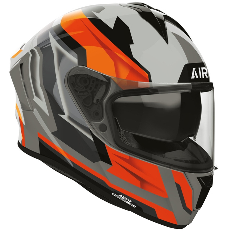 Airoh Spark 2 Blade full face motorcykelhjelm, fluo orange