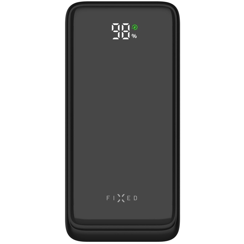 Powerbank Fixed Zen2 10 10.000 mAh PD 20 W med LCD-display sort