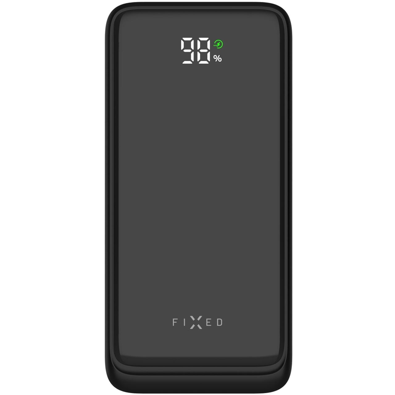 Powerbank FIXED Zen2 20 20.000 mAh PD 20 W med LCD-display sort