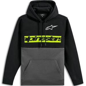 Alpinestars Parallel Hættetrøje, sort-grå