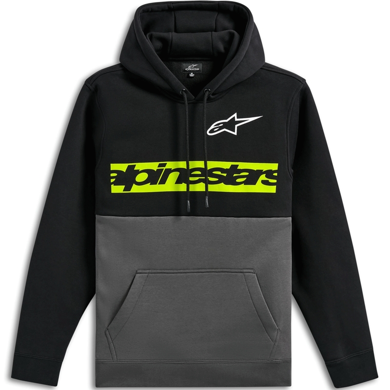 Alpinestars Parallel Hættetrøje, sort-grå