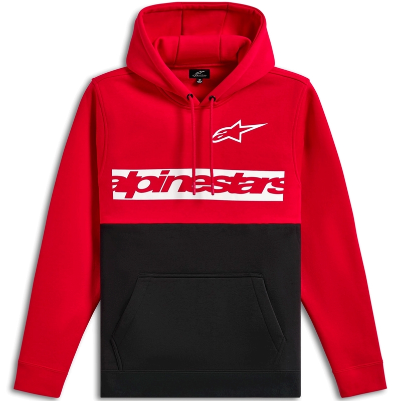 Alpinestars Parallel Hættetrøje rød-sort