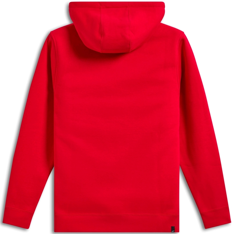 Alpinestars Ride Hoodie 3 rød-fluo gul-sort