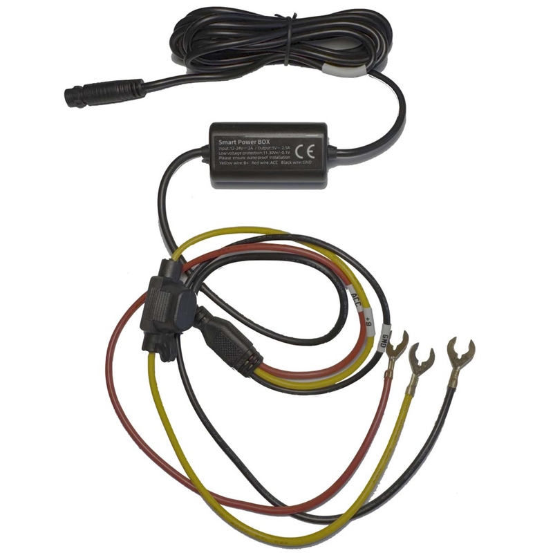 Interphone Sync 70 strømkabel sort