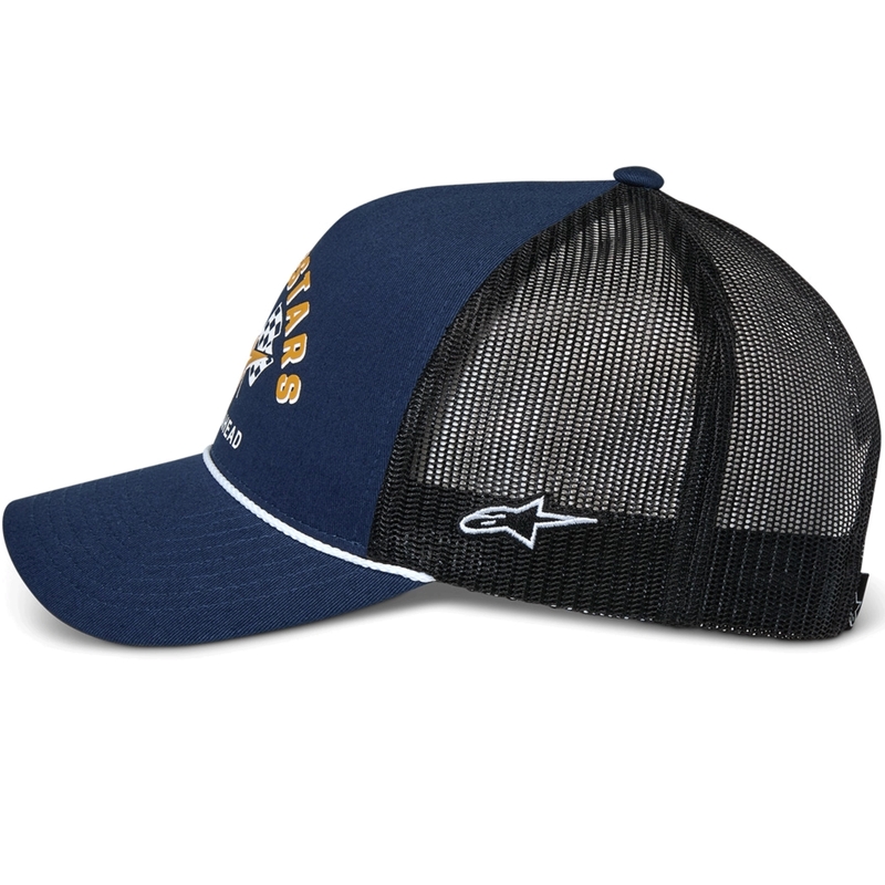 Alpinestars Finisher Trucker kasket, blå-sort