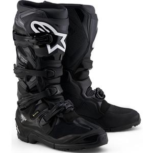 Motorcykelstøvler Alpinestars Tech 7 Enduro Gore-Tex®, Sort/Mørkegrå