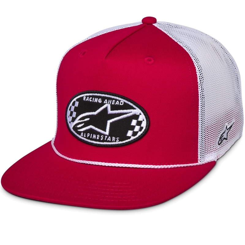 Alpinestars Contender Trucker Kasket rød-hvid