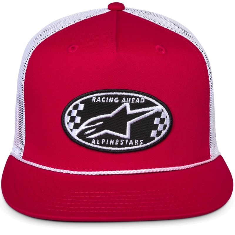 Alpinestars Contender Trucker Kasket rød-hvid