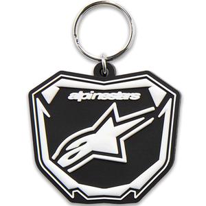 Alpinestars Plate nøglering sort/hvid