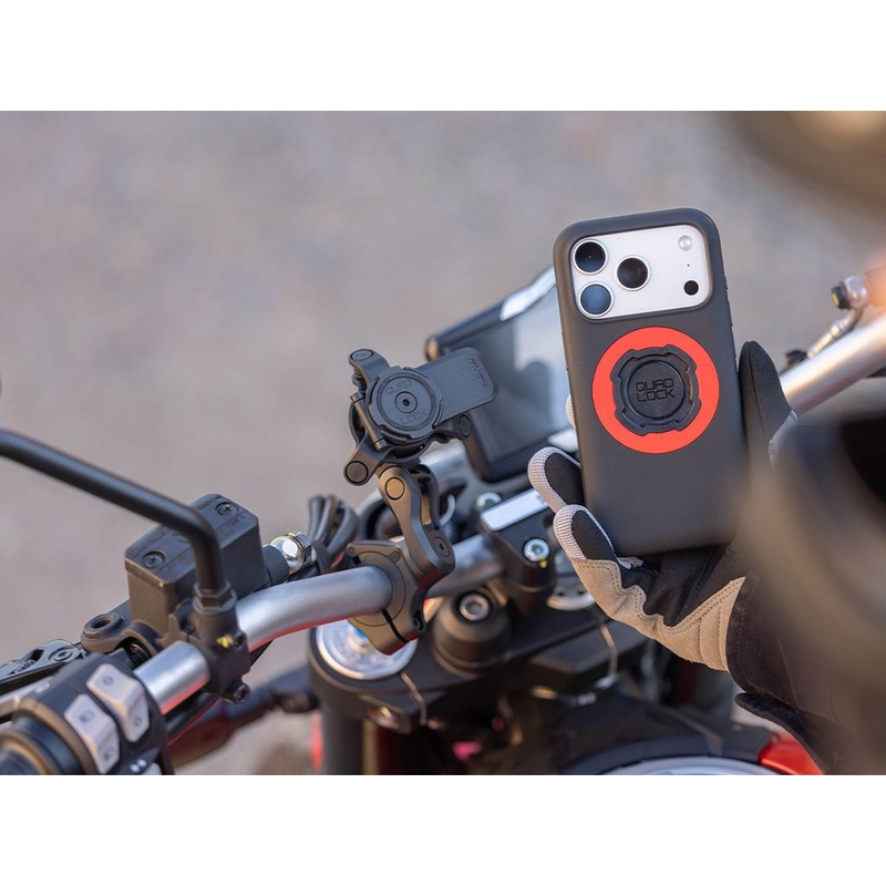Quad Lock® MAG-cover til iPhone 18 Pro Max, sort