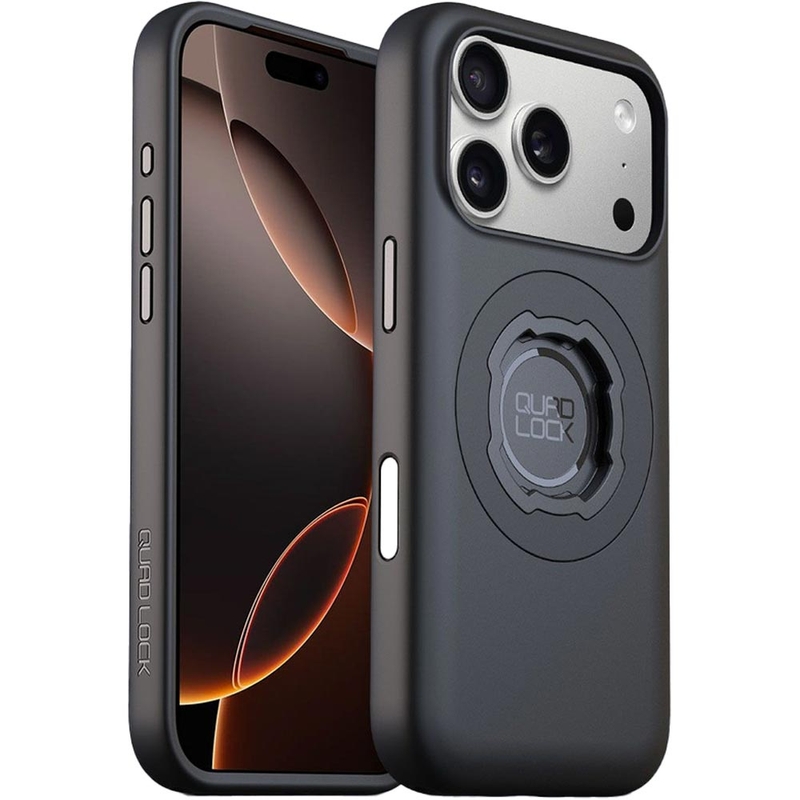 Quad Lock® MAG-cover til iPhone 18 Pro Max, sort