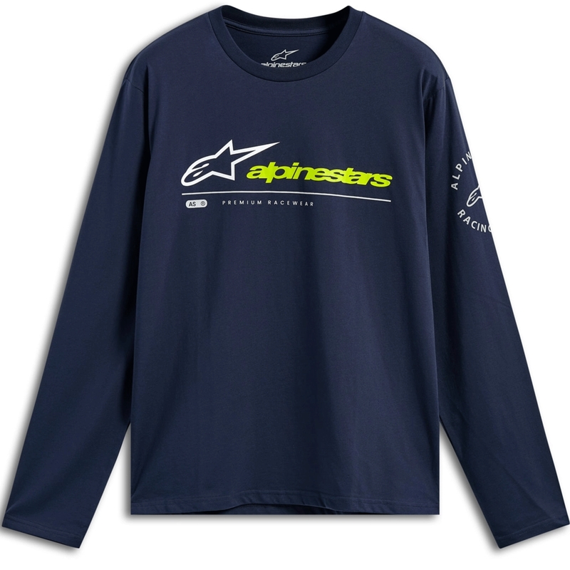 T-shirt Alpinestars Mandalory CSF Langærmet, Blå