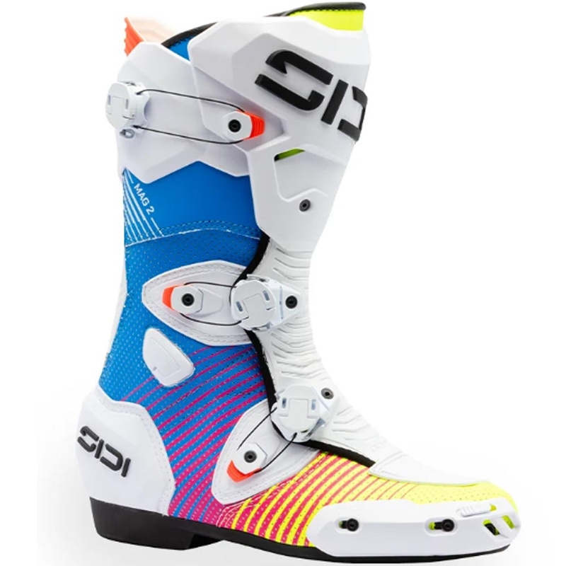 Motorcykelstøvler SiDi MAG 2 Air BTA002 hvide