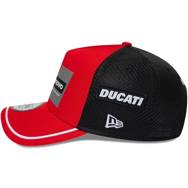 Ducati New Era Lenovo kasket sort-rød