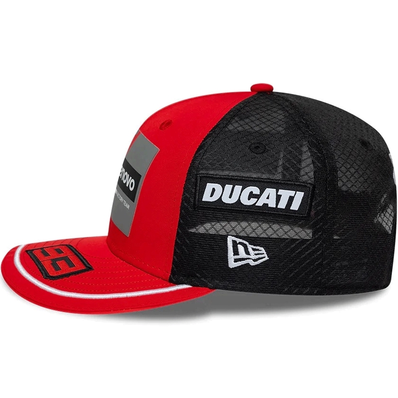 Ducati New Era Lenovo Marquez 93 kasket sort-rød