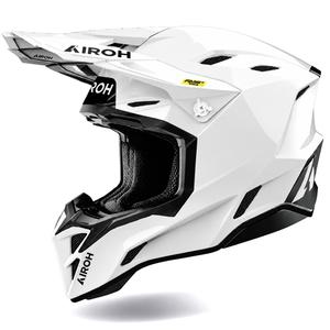 Airoh Aviator Factory Color motocross hjelm hvid