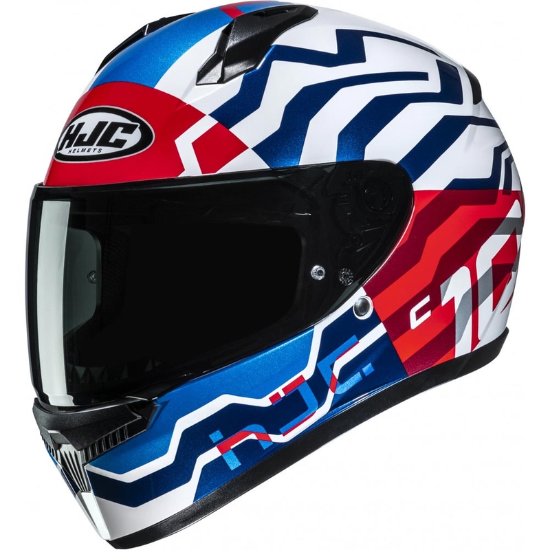 Integralhjelm HJC C10 Blade MC21 blå-rød-hvid