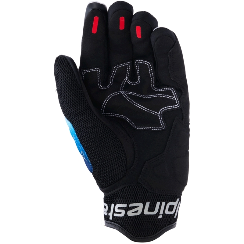 Alpinestars Mogress Airflow motorcykelhandsker blå-sort-hvid
