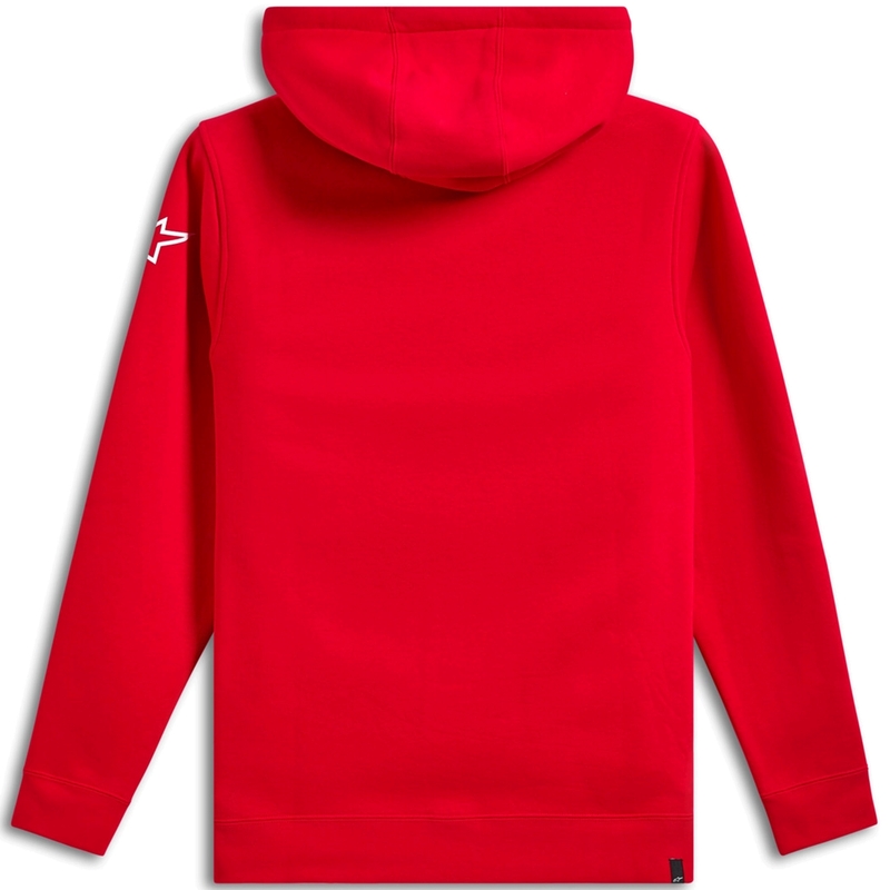 Alpinestars Wordmark Hættetrøje 3 rød-hvid
