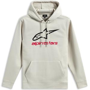 Alpinestars Always Hoodie 3 cremehvid-sort-rød