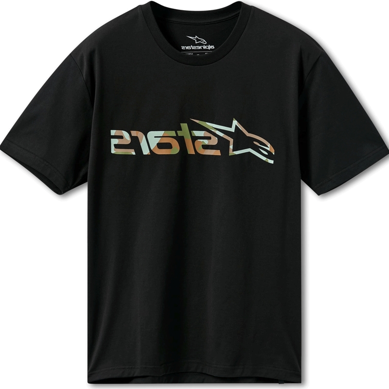 Alpinestars Verdure Camo CSF T-shirt, sort