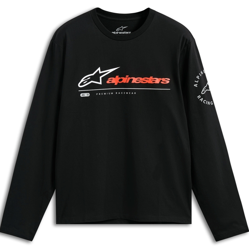 T-shirt Alpinestars Mandalory CSF Langærmet, Sort