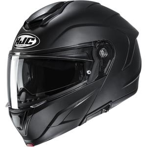 Flip-up motorcykelhjelm HJC C92 Solid semi-mat sort