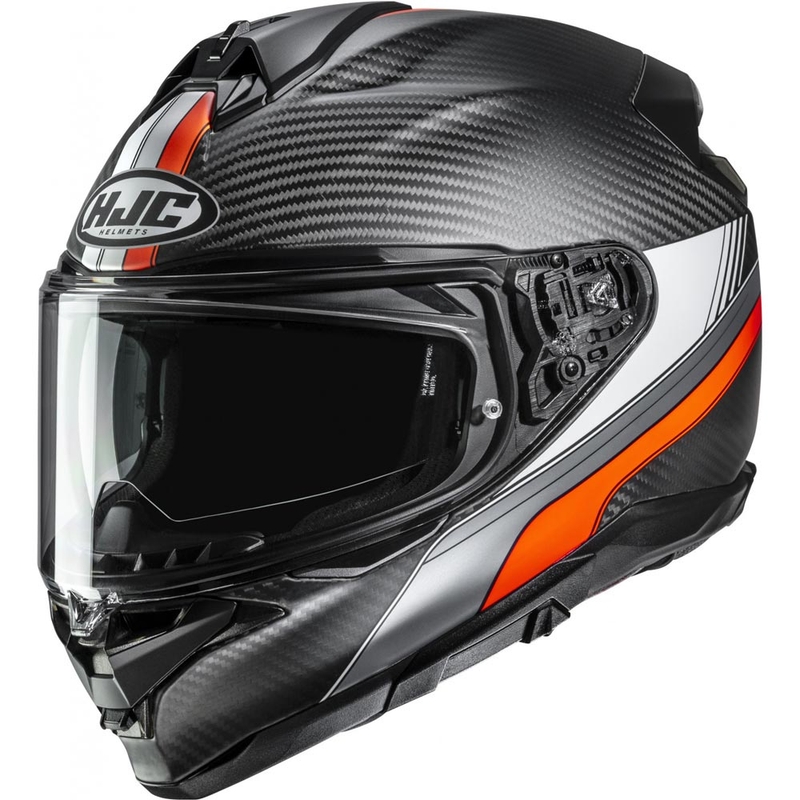 Integralhjelm HJC F72 Carbon Eos MC6HSF sort-orange